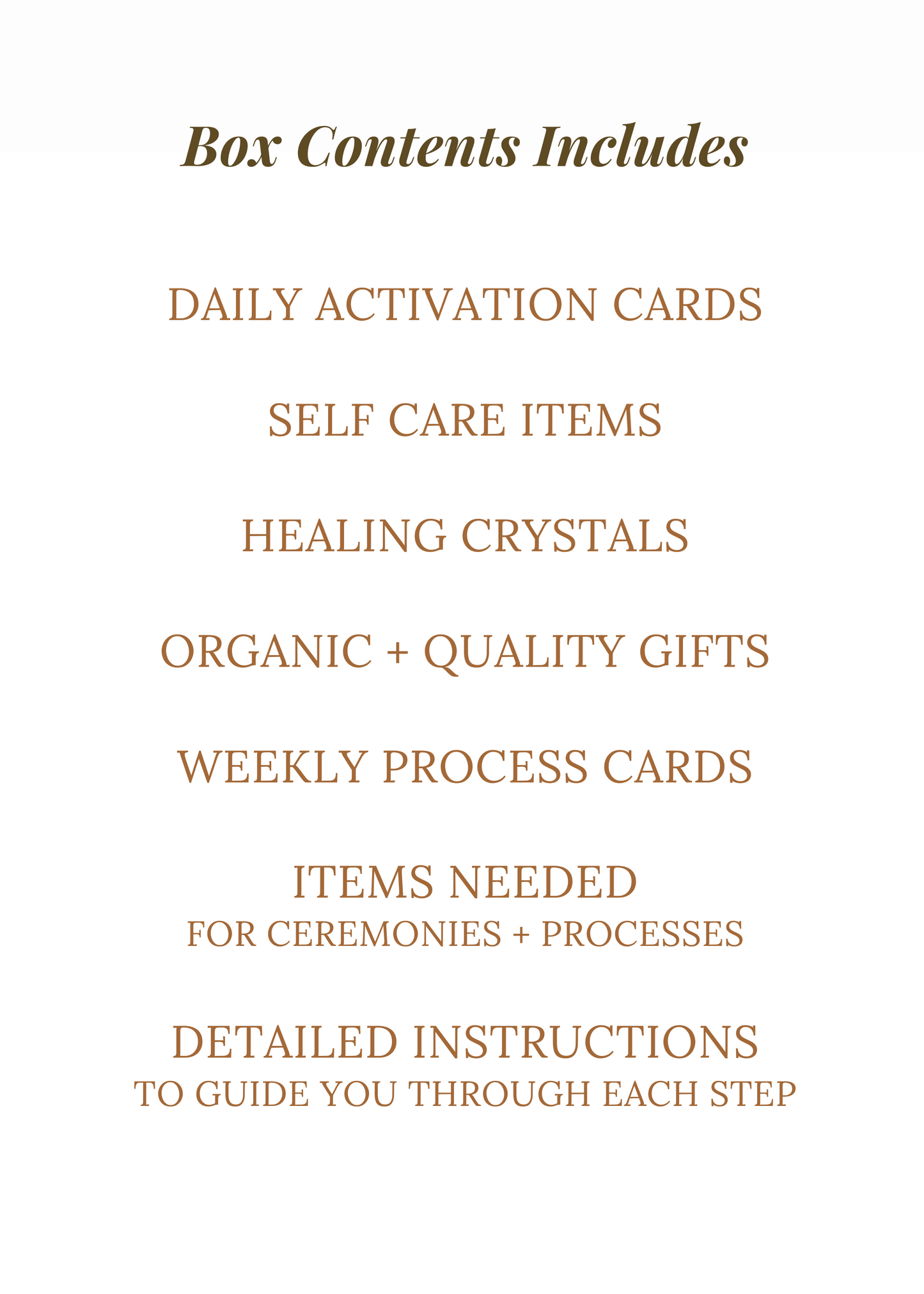 For the Future Bride | A gift of alignment, peace and clarity before the big day